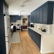 Contemporary Kitchen Island with Storage